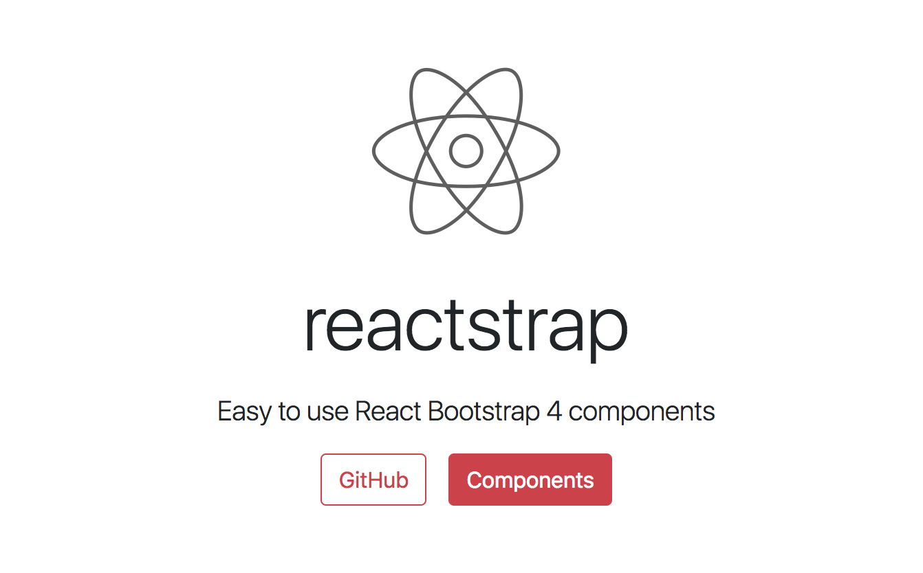 Reactstrap - React Bootstrap 4 Components - React