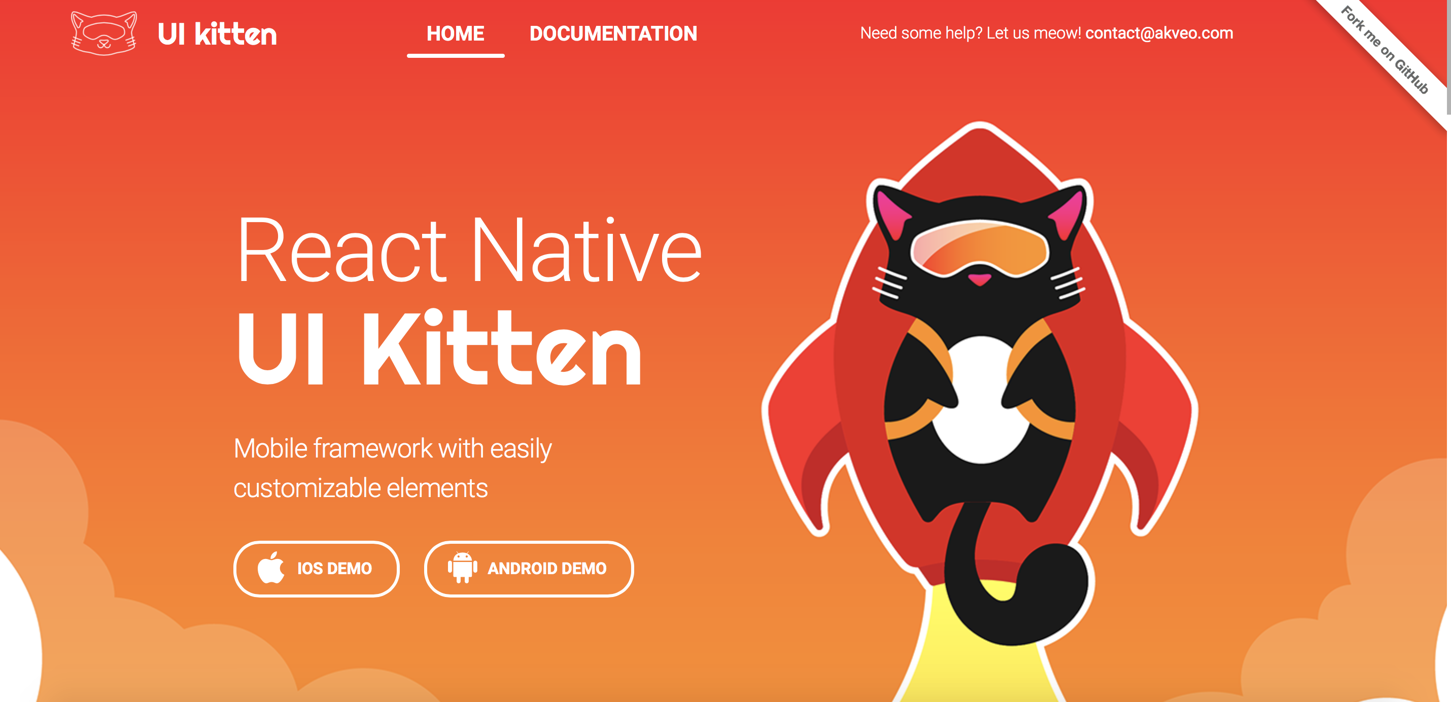 React Native UI Kitten - React