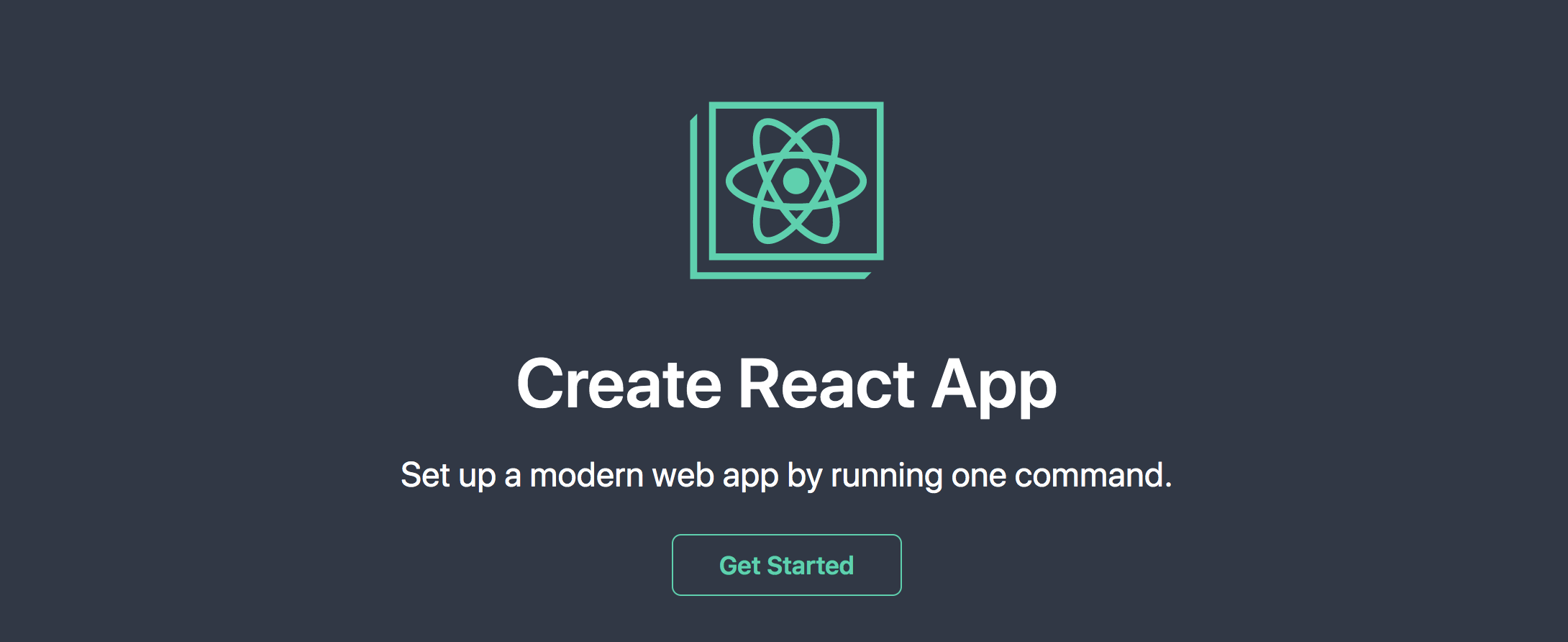 Create React App - React
