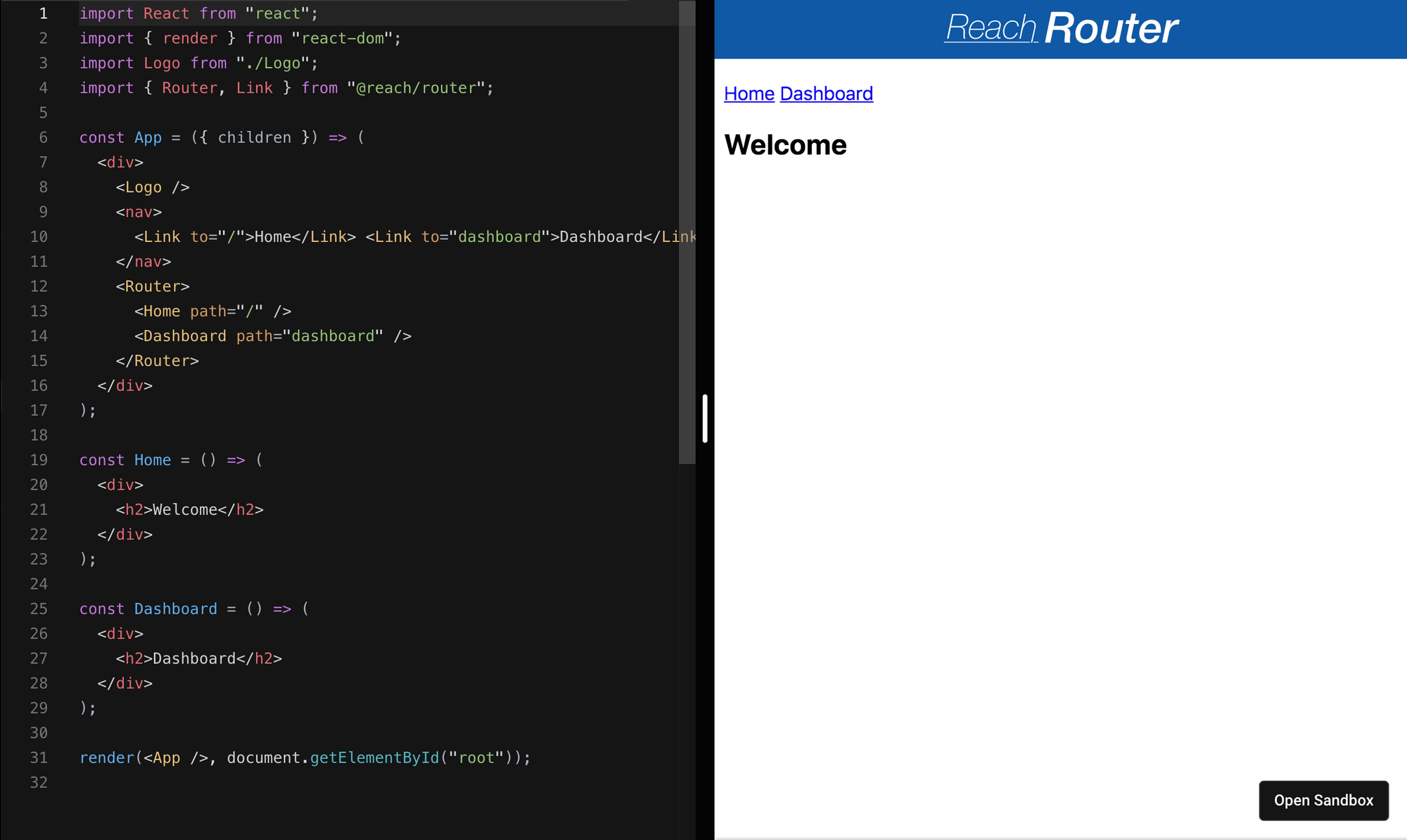 Reach Router - React